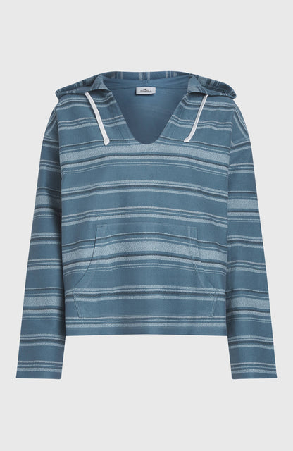 Bavaro Hoodie Women Blue Bavaro Stripe