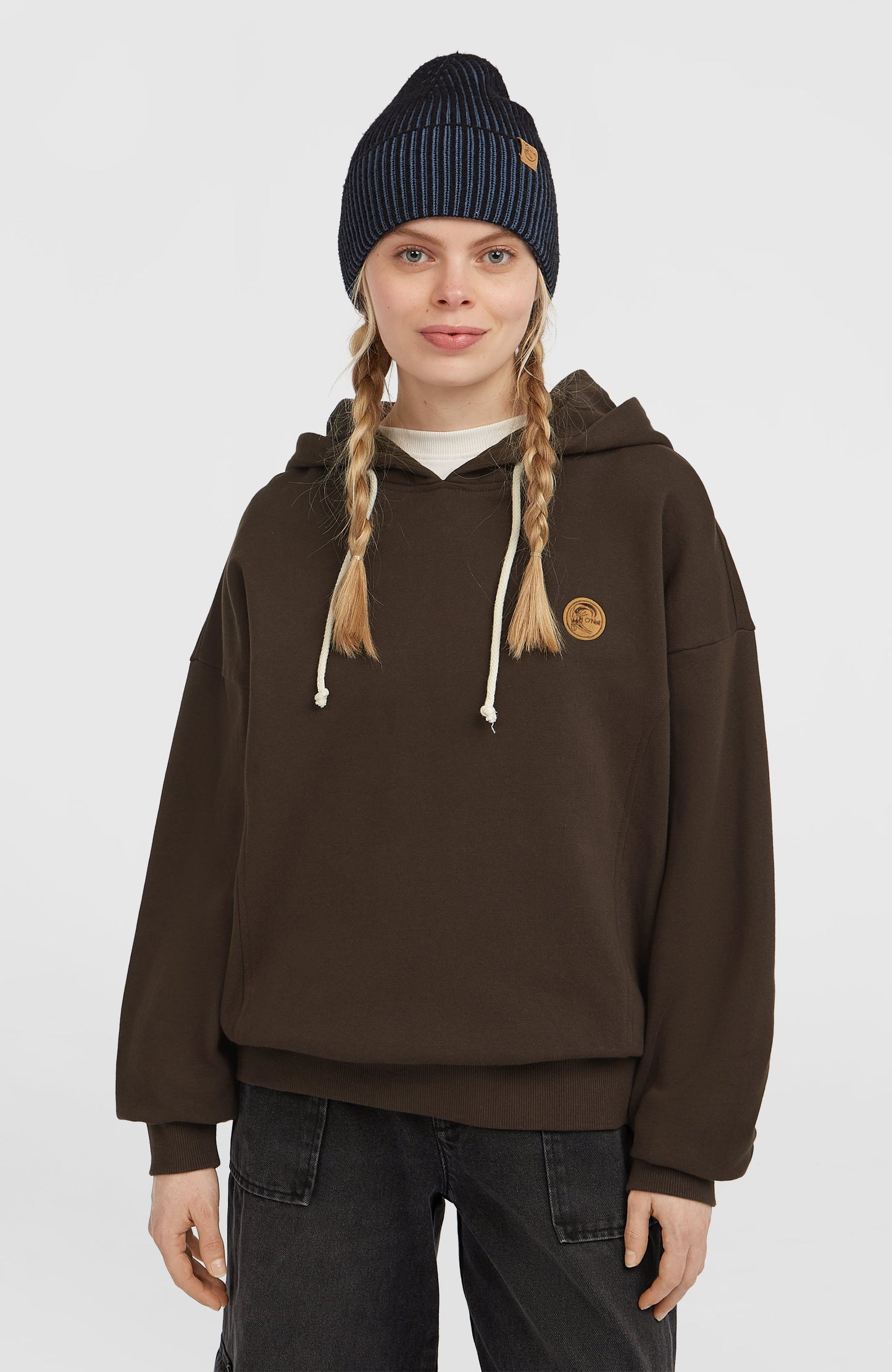 O'Riginals Oversized Hoodie Women Coffee Bean