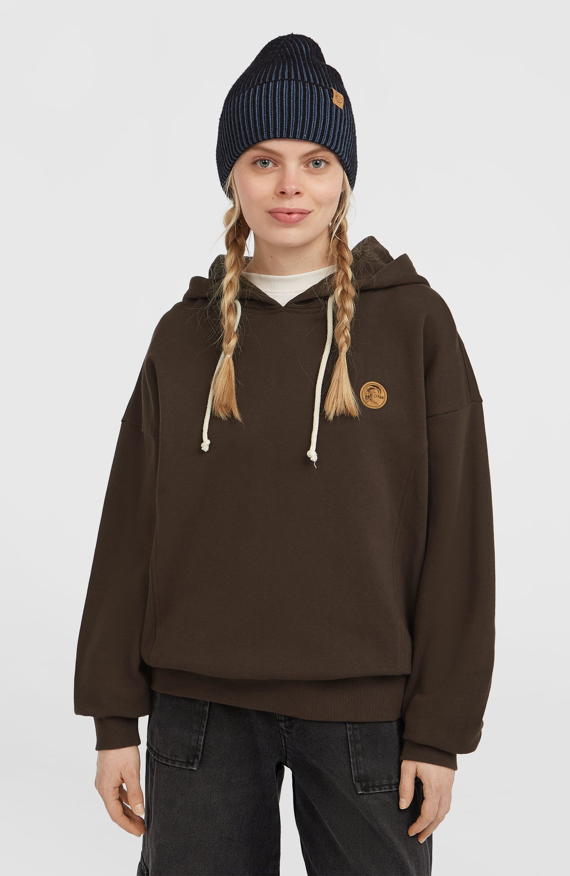 O'Riginals Oversized Hoodie Women Coffee Bean