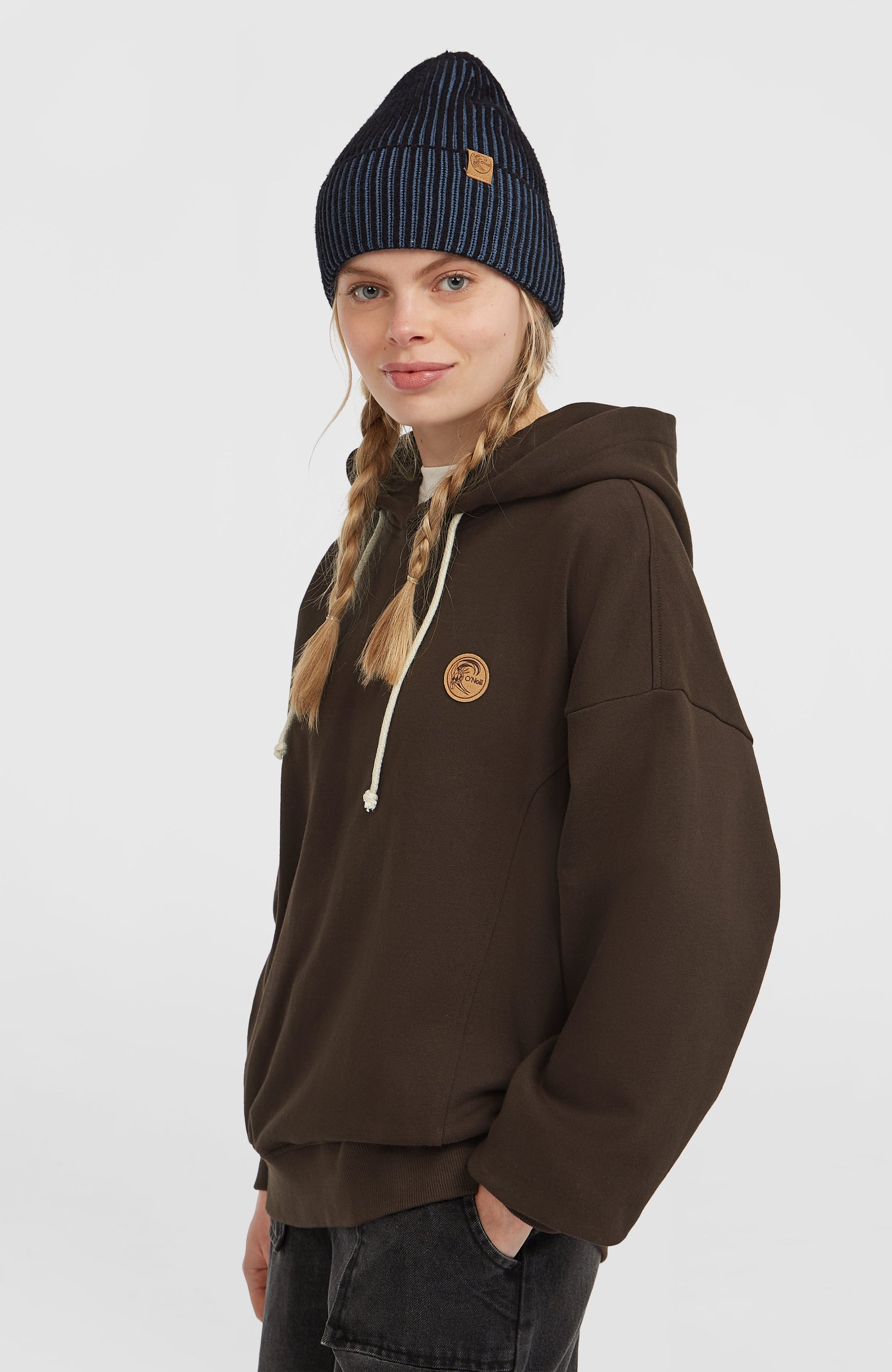 O'Riginals Oversized Hoodie Women Coffee Bean