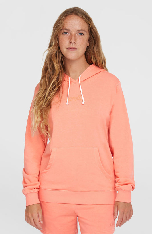 Essentials O'Neill Script Hoodie Women Coral Pink