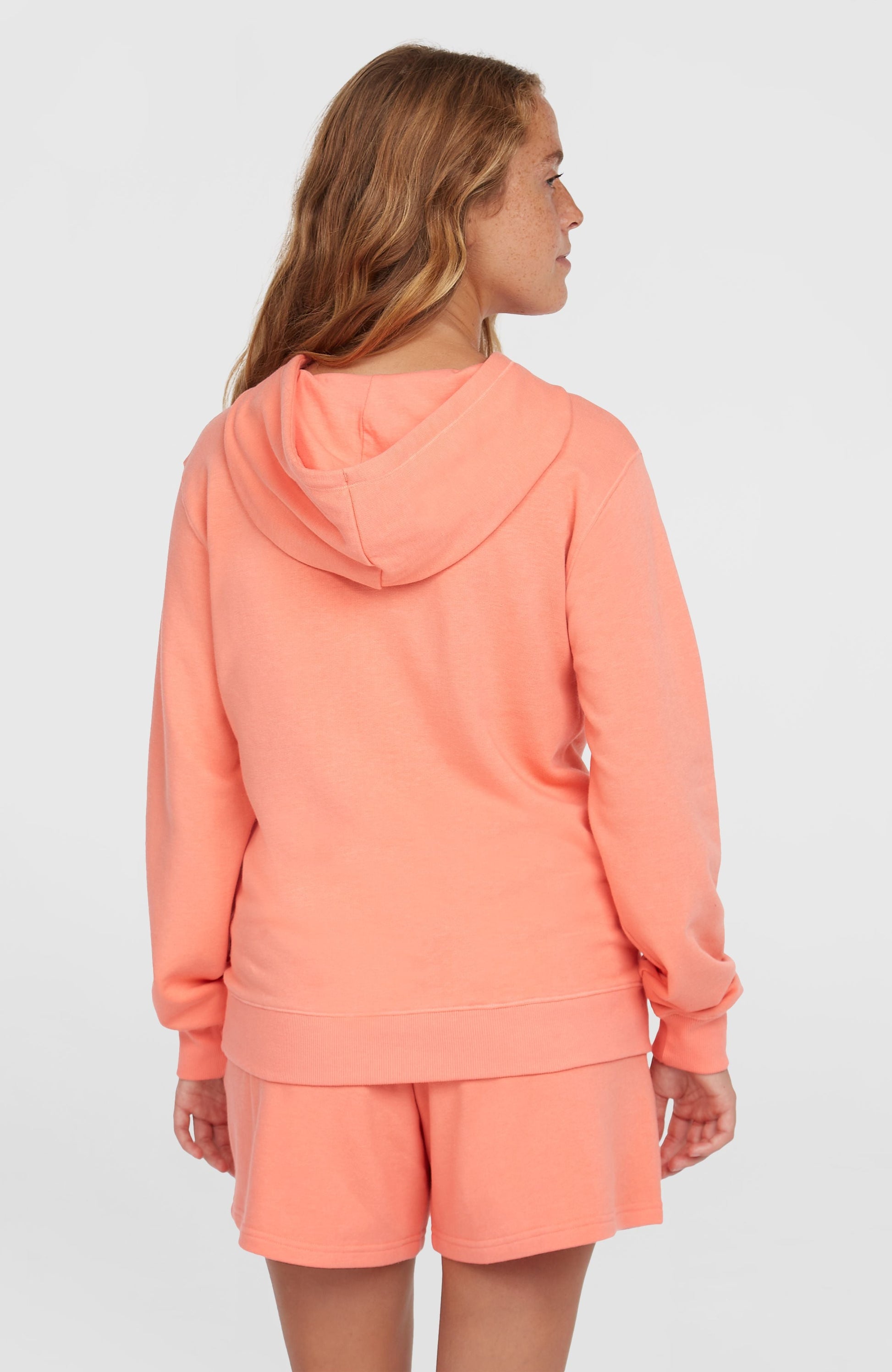 Essentials O'Neill Script Hoodie Women Coral Pink