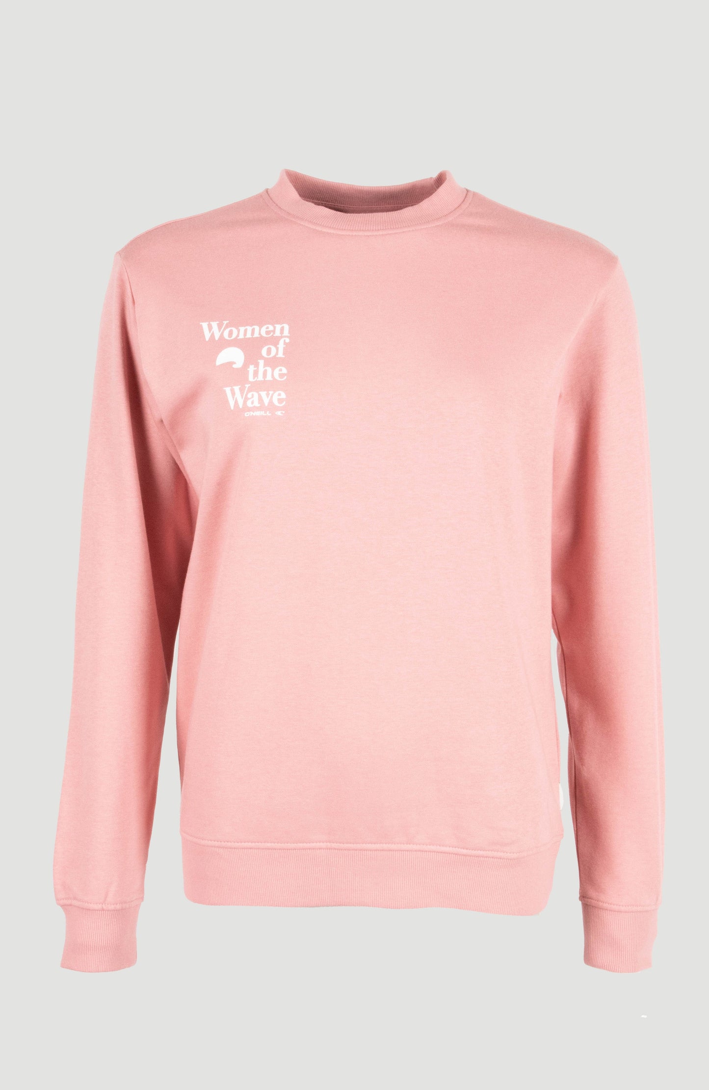 Women of the Wave Crew Sweatshirt Women Genuine Pink