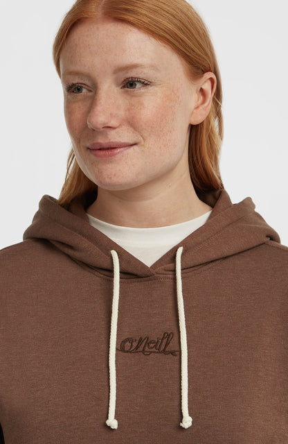 Essentials Script Hoodie Women Hazel Spice