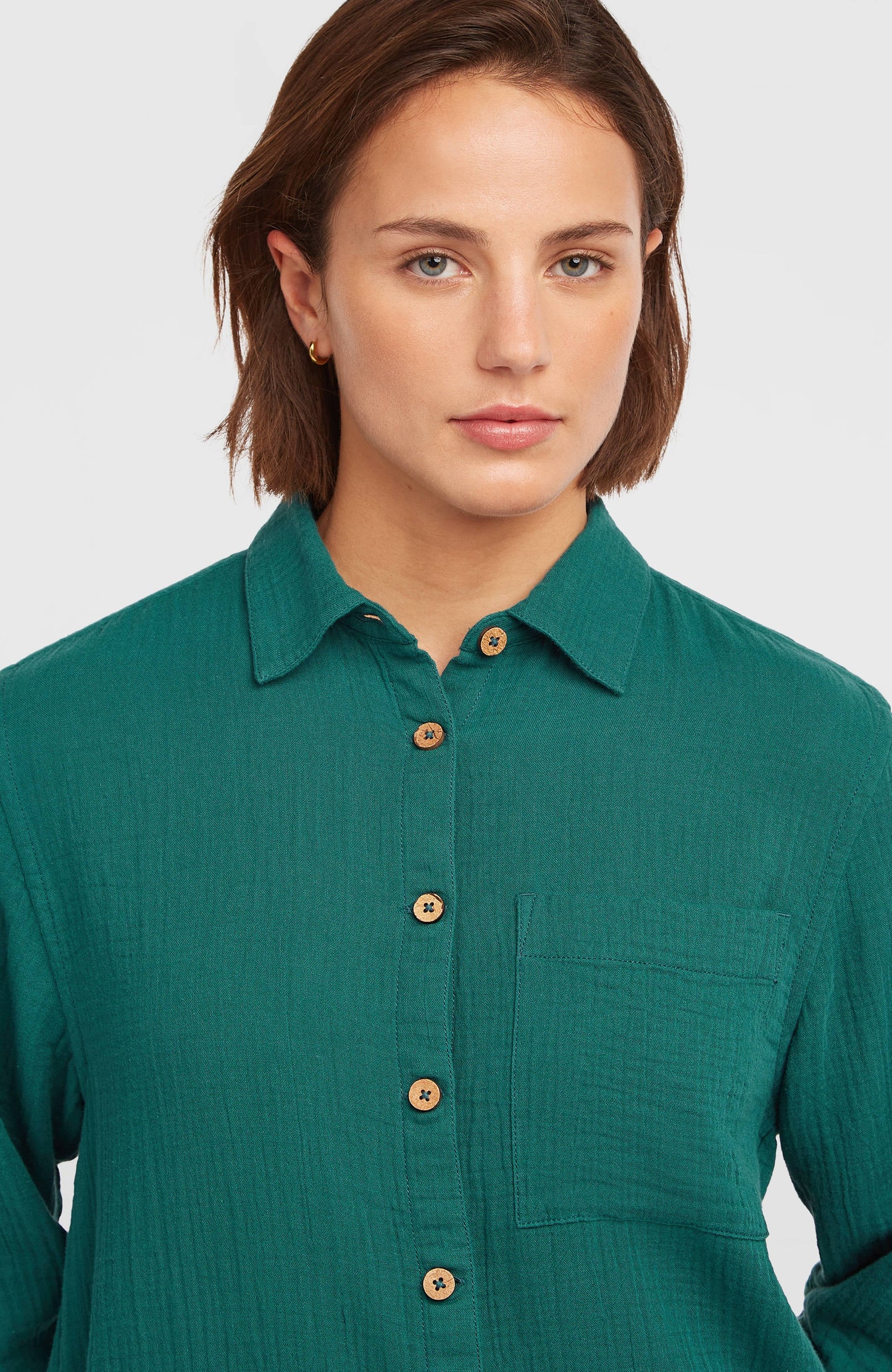 Brenda Shirt Women Botanical Heat