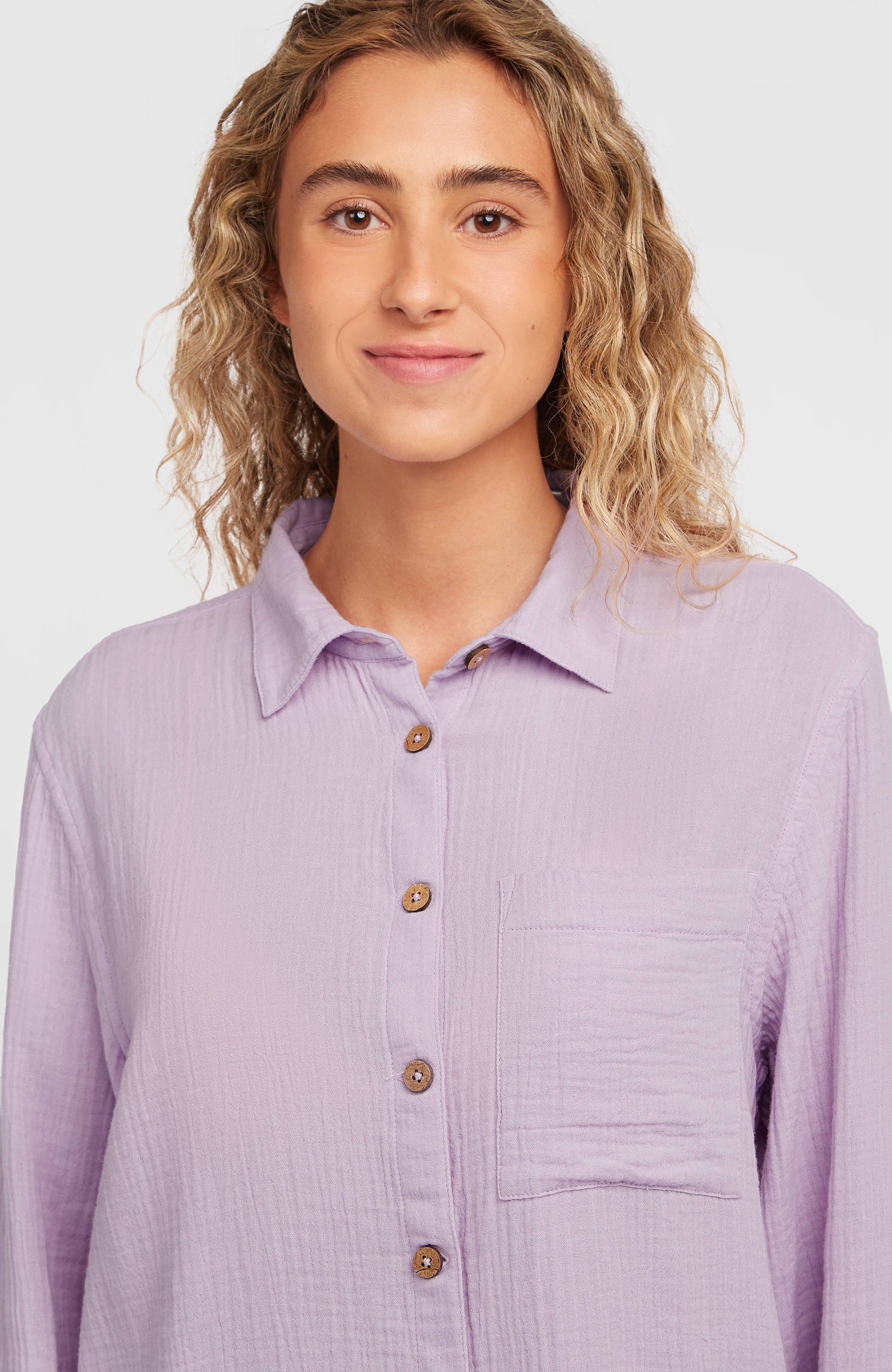 Brenda Shirt Women Pale Lavender