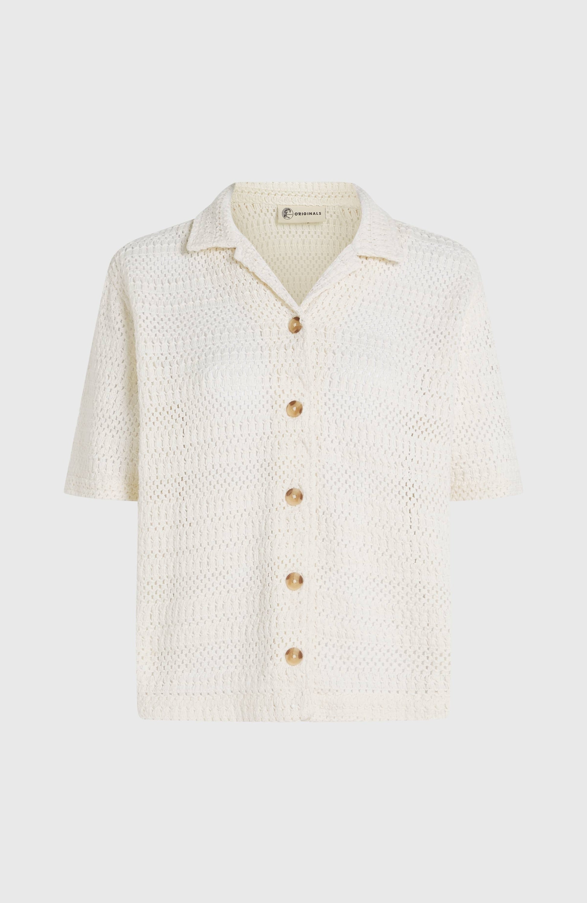 O'Riginals Crochet Shirt Women Snow White