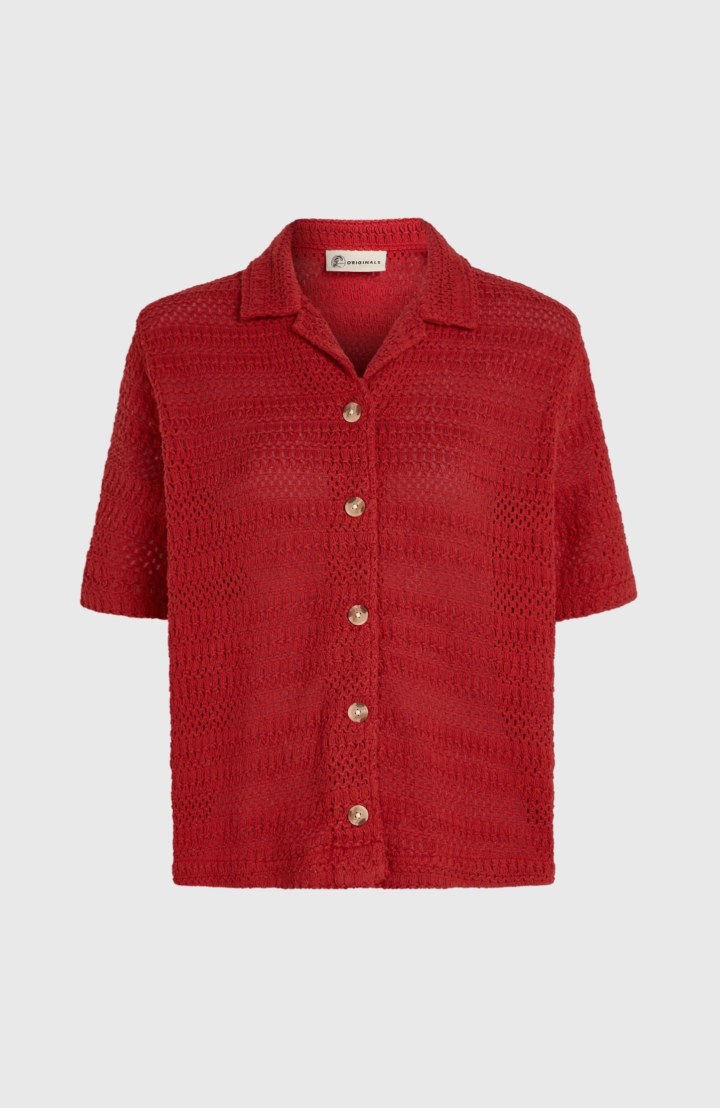 O'Riginals Crochet Shirt Women Midnight Poppy