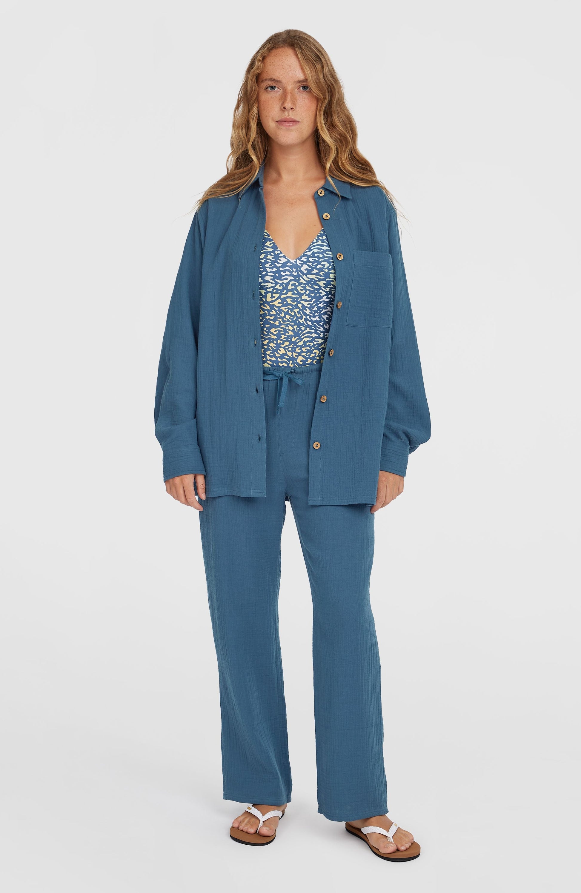 Brenda Shirt Women Copen Blue