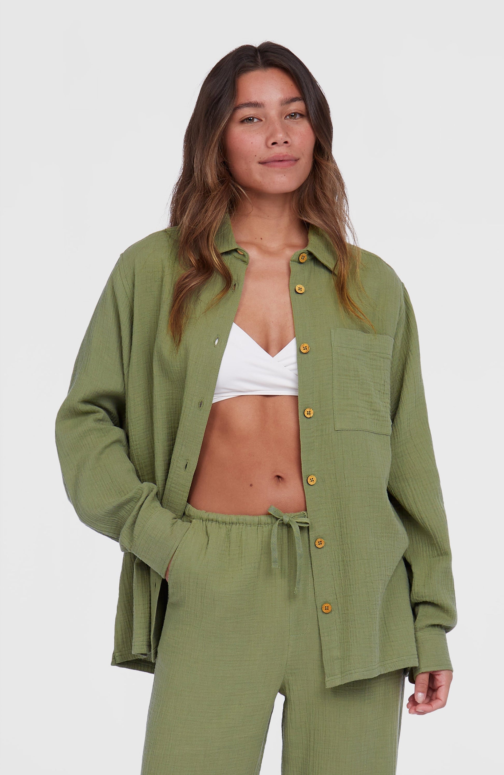 Brenda Shirt Women Avery Fern