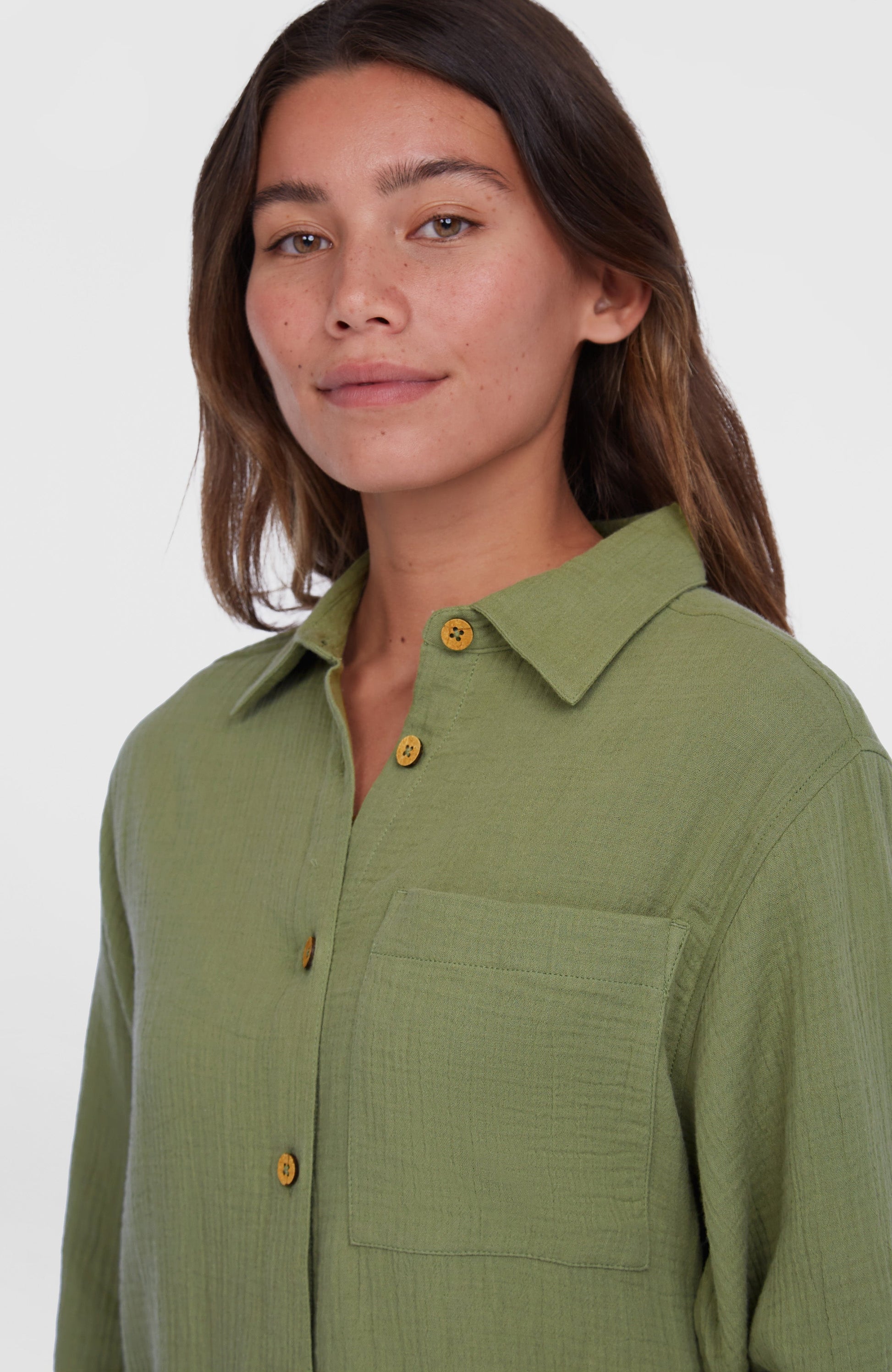 Brenda Shirt Women Avery Fern