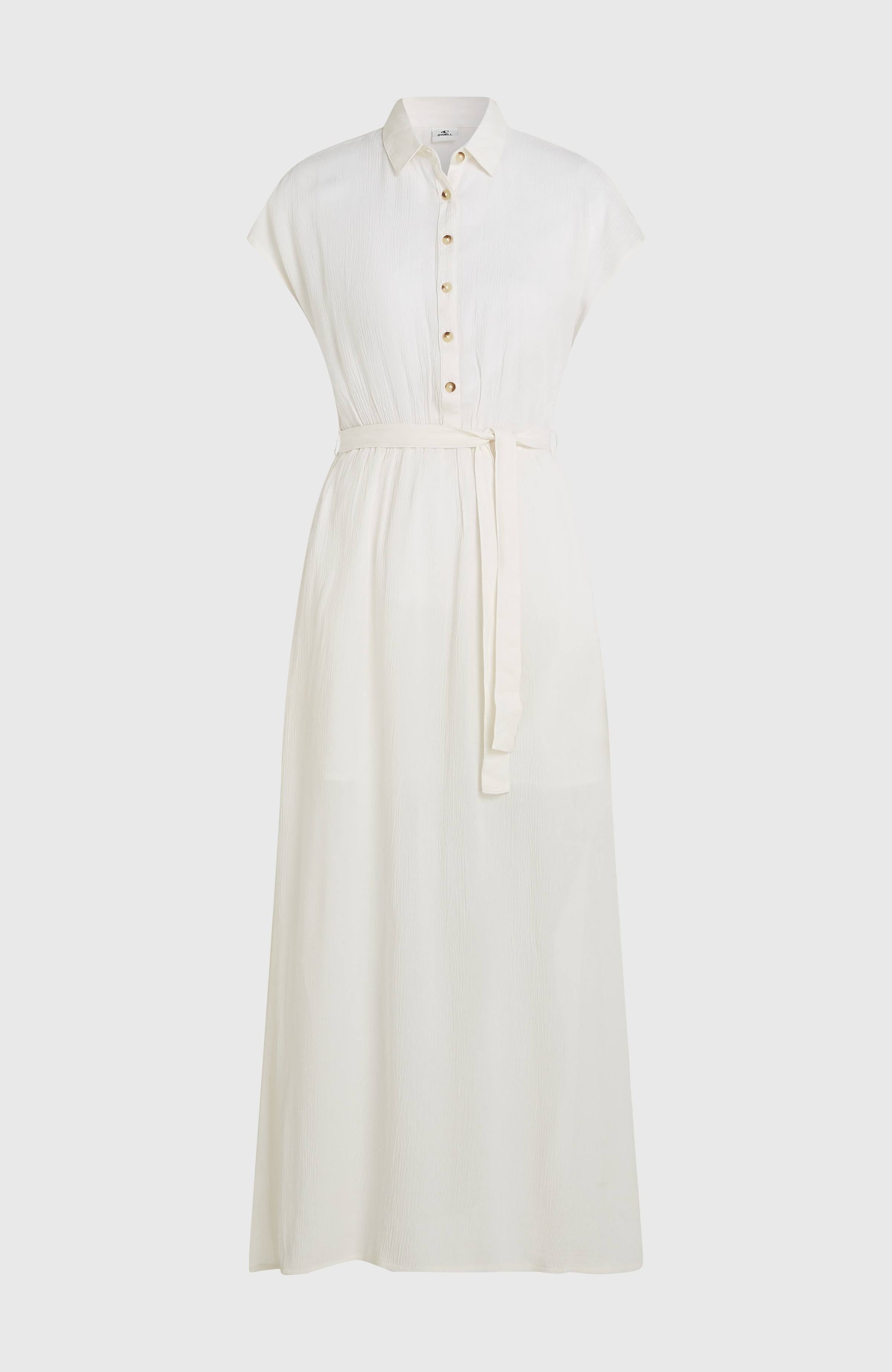 Lori Maxi Shirt Dress Women Snow White