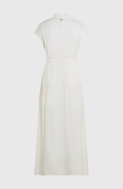Lori Maxi Shirt Dress Women Snow White