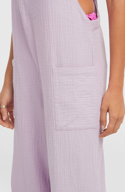 Brenda Structured Dungaree Women Pale Lavender