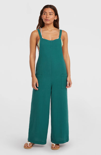 Brenda Structured Dungaree Women Botanical Heat