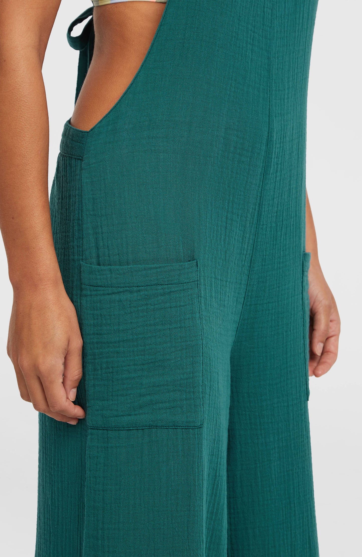 Brenda Structured Dungaree Women Botanical Heat