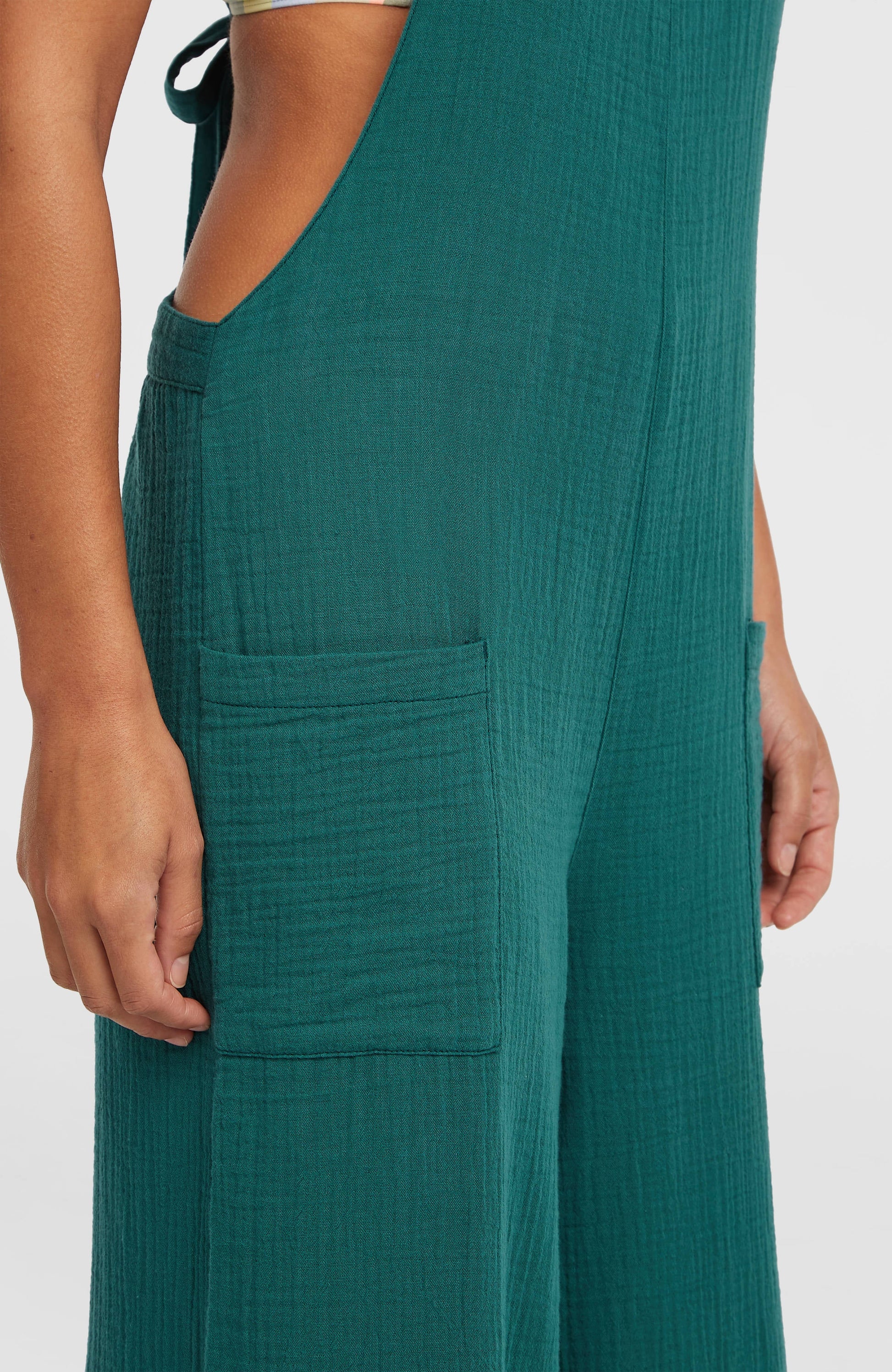 Brenda Structured Dungaree Women Botanical Heat