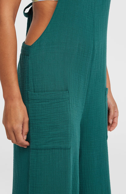 Brenda Structured Dungaree Women Botanical Heat