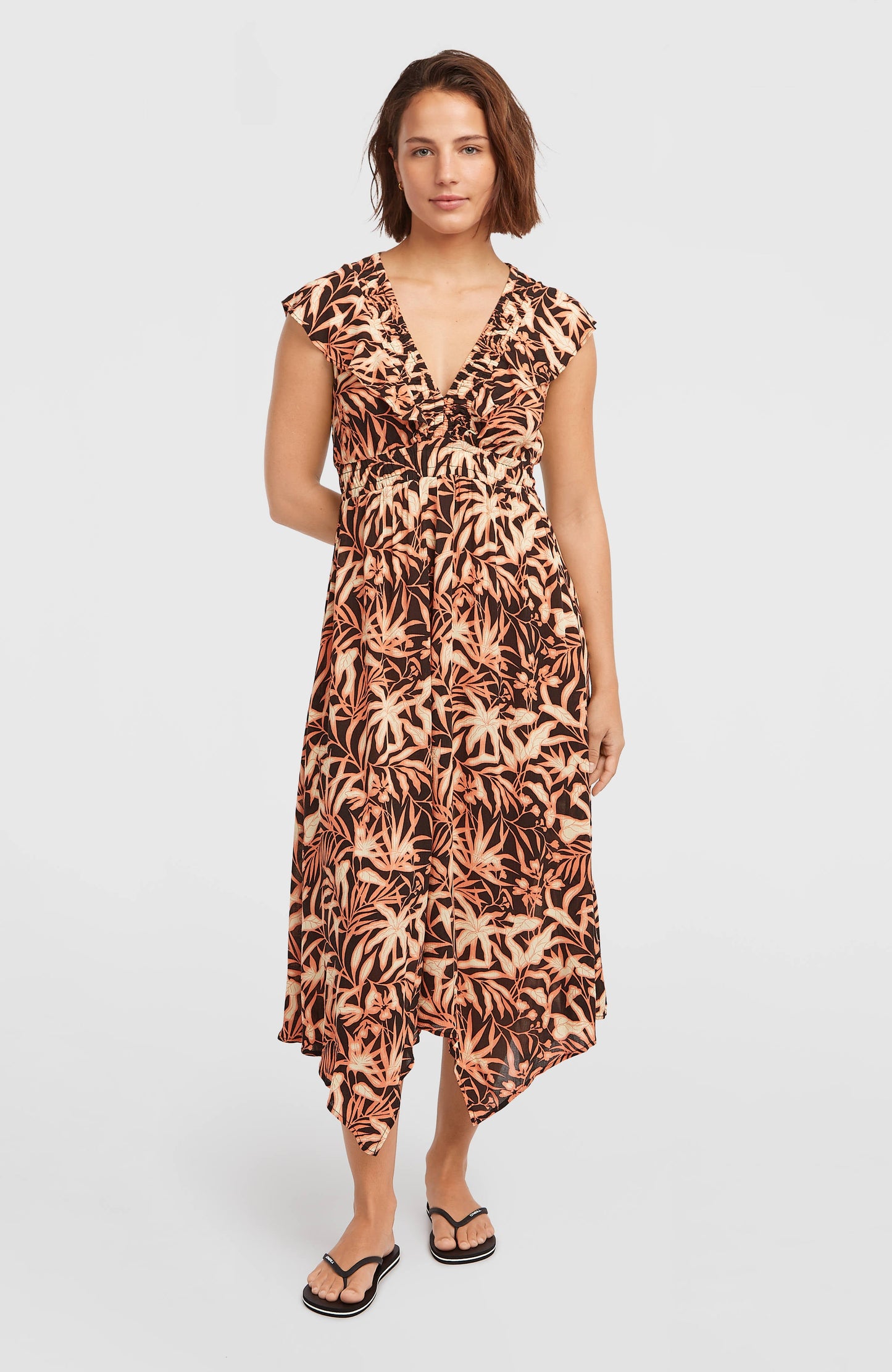 Must-Have Midi Dress Women Black Brazillian Sun