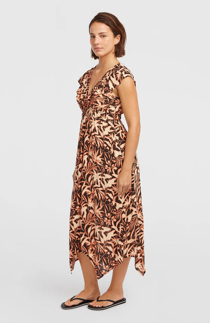 Must-Have Midi Dress Women Black Brazillian Sun