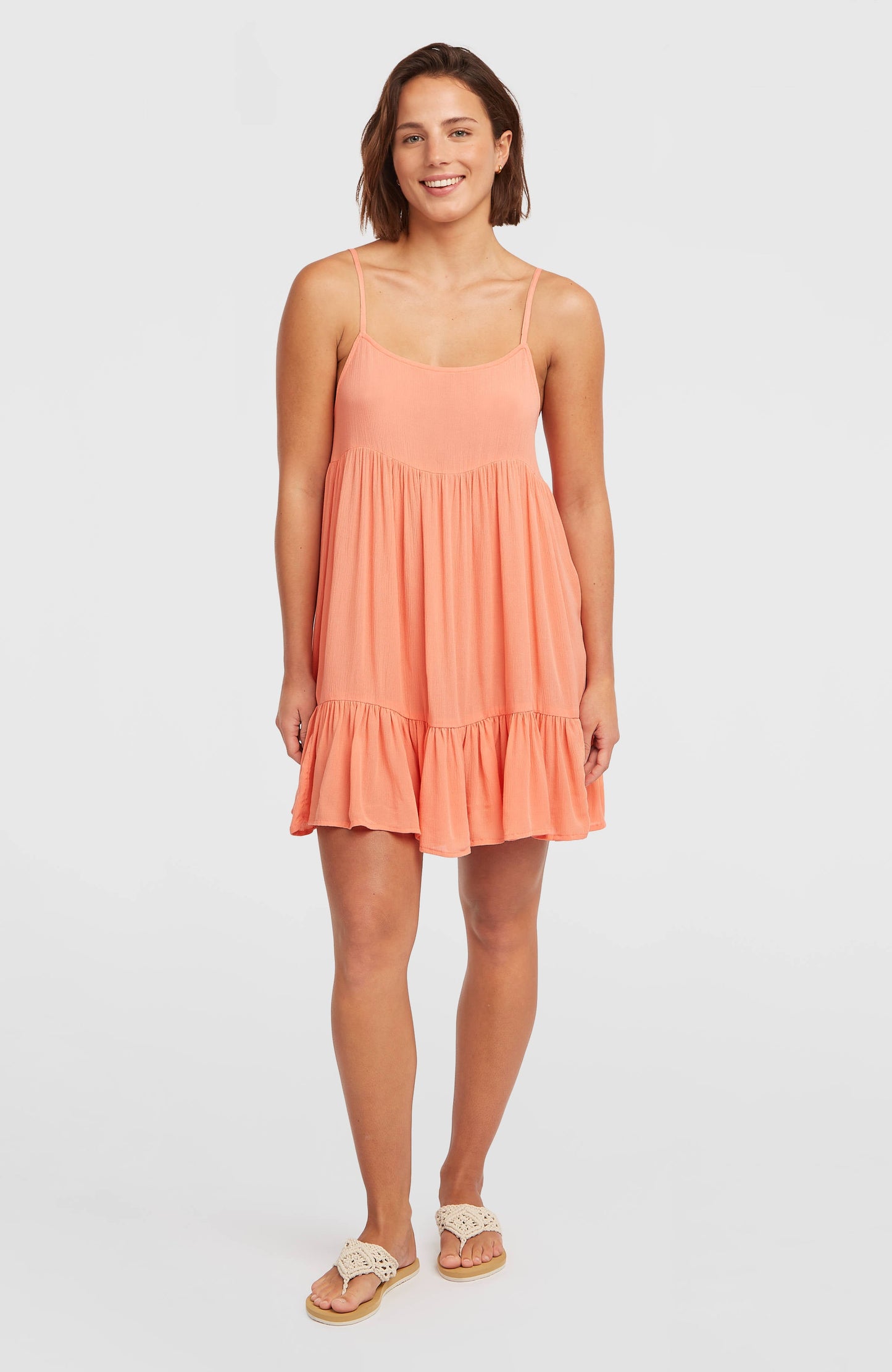 Rilee Short Dress Women Funky Peach