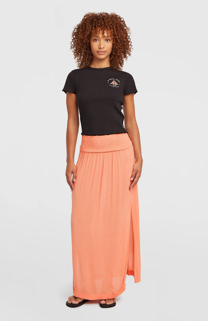 Johnny Maxi Skirt Women Funky Peach