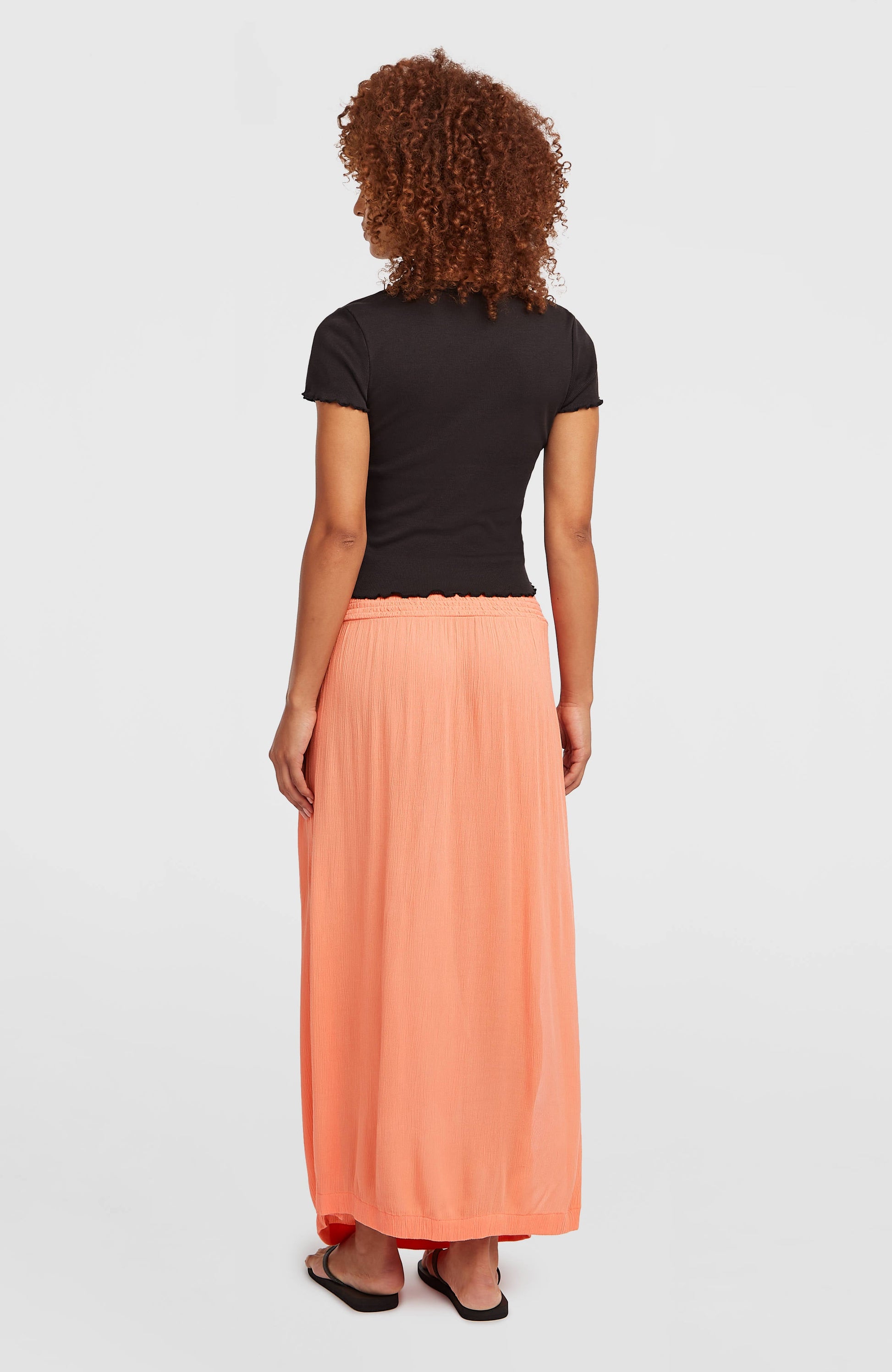 Johnny Maxi Skirt Women Funky Peach