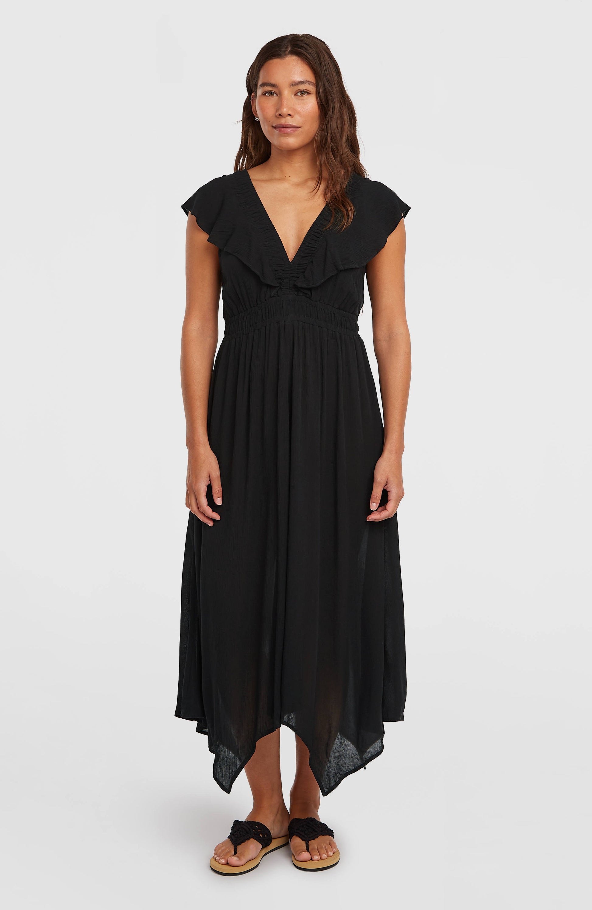 Must-Have Midi Dress Women Black Out