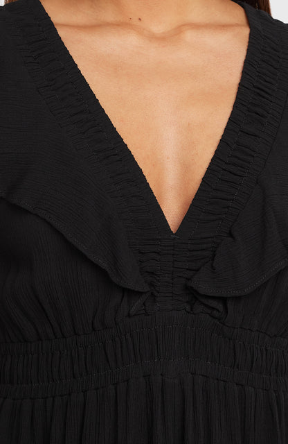 Must-Have Midi Dress Women Black Out