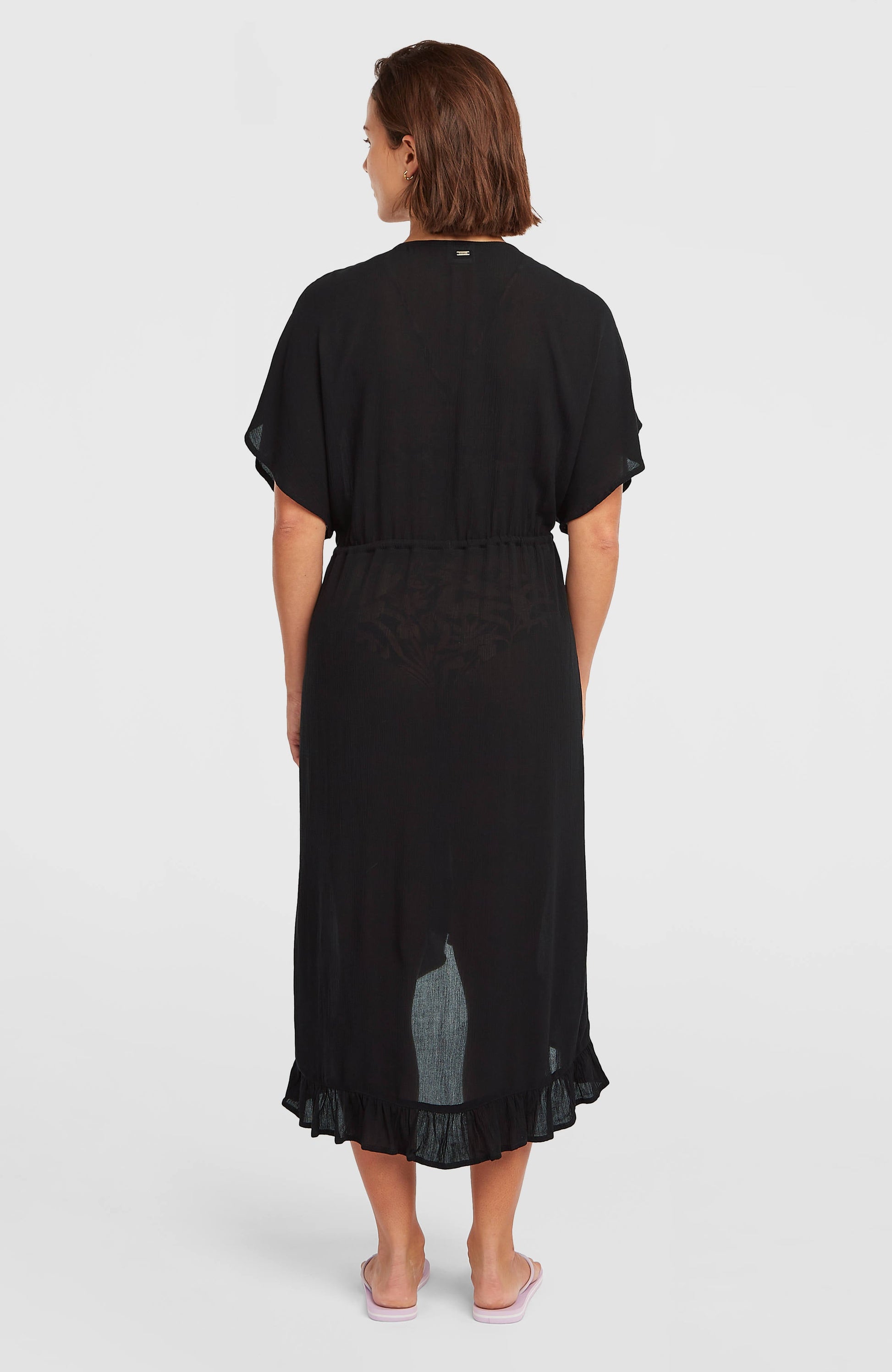 Wilder Cover Up Dress Women Black Out