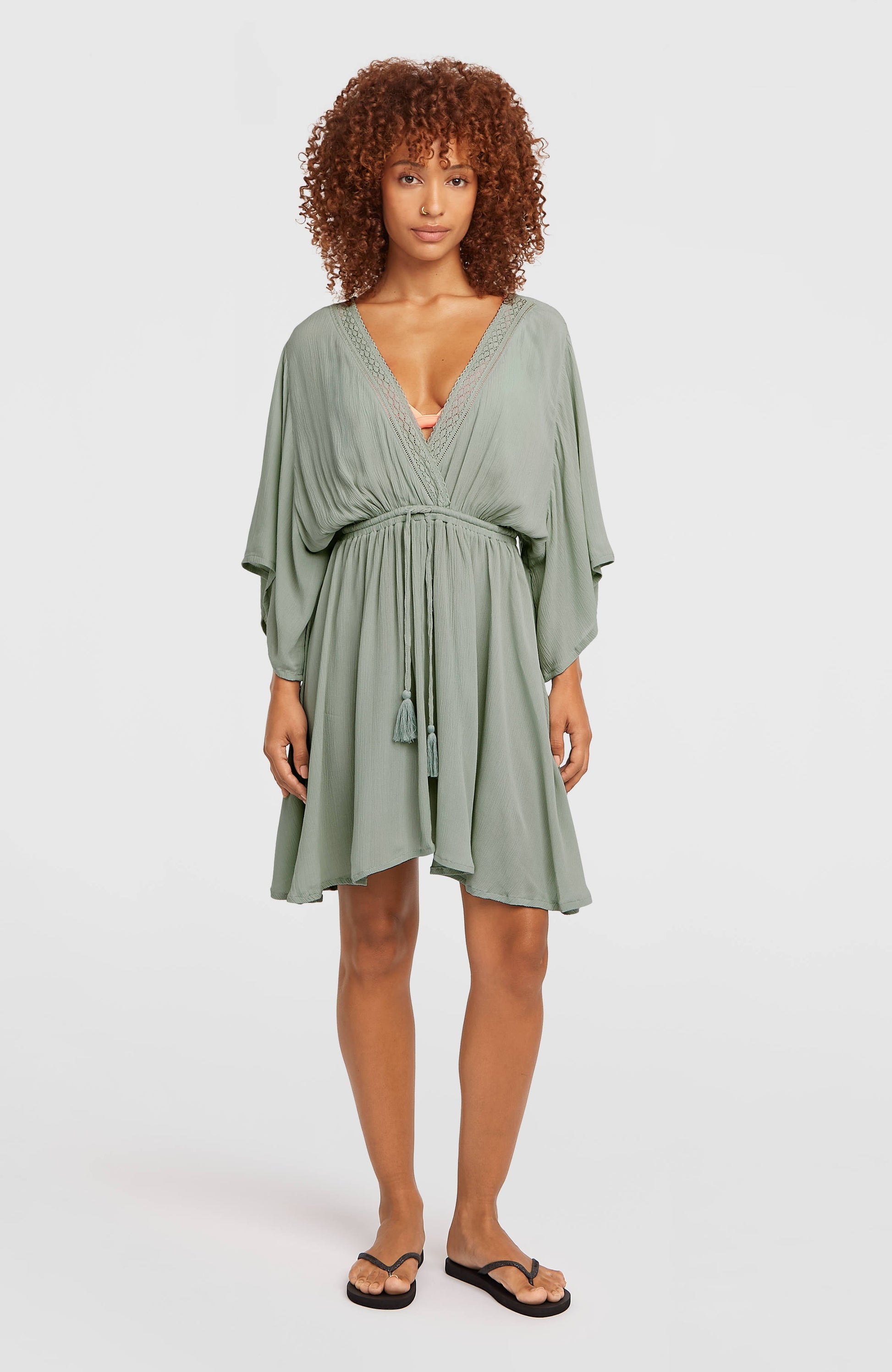Essentials Tokeena Cover Up Dress Women Marble Arch