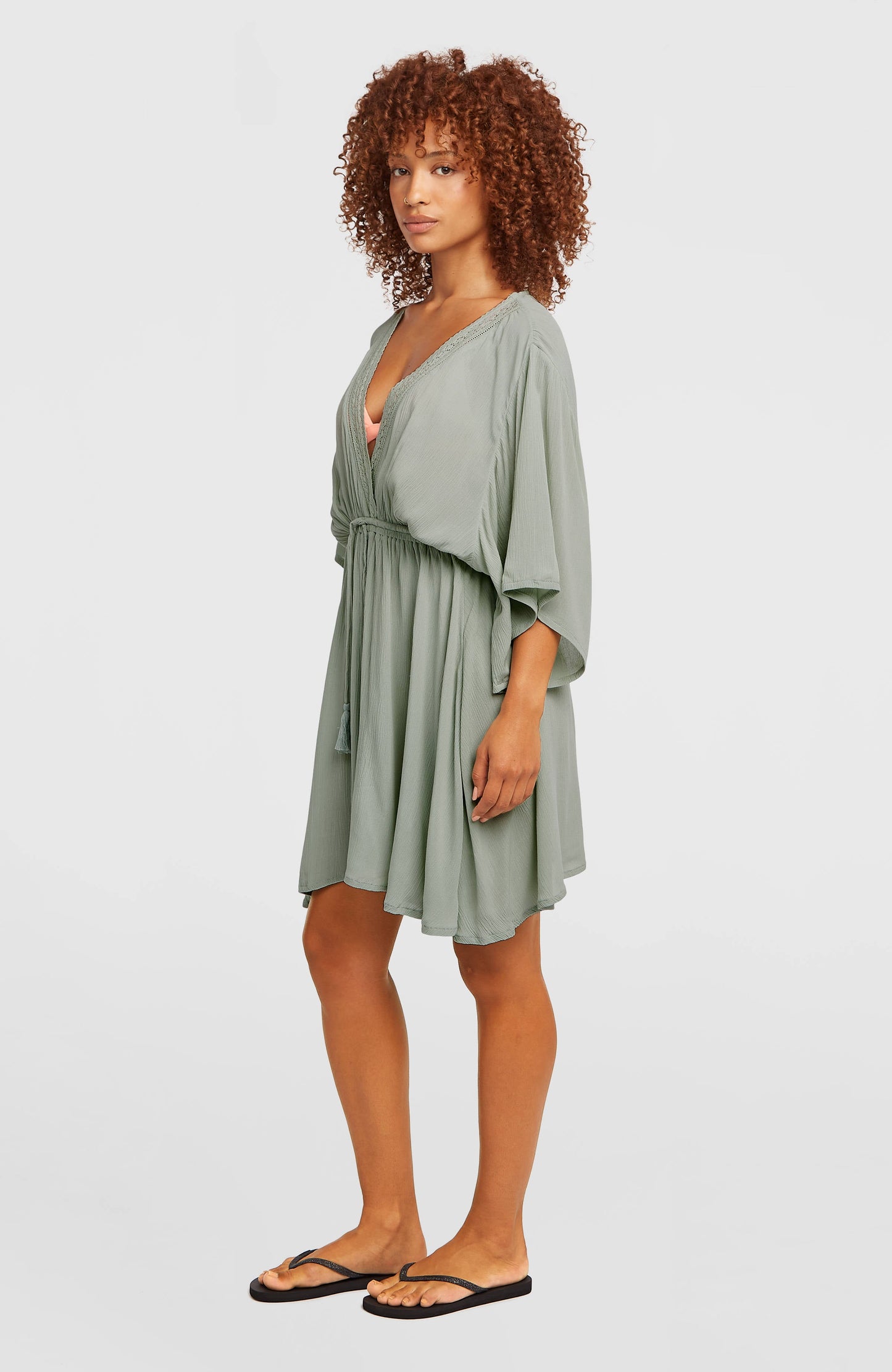 Essentials Tokeena Cover Up Dress Women Marble Arch