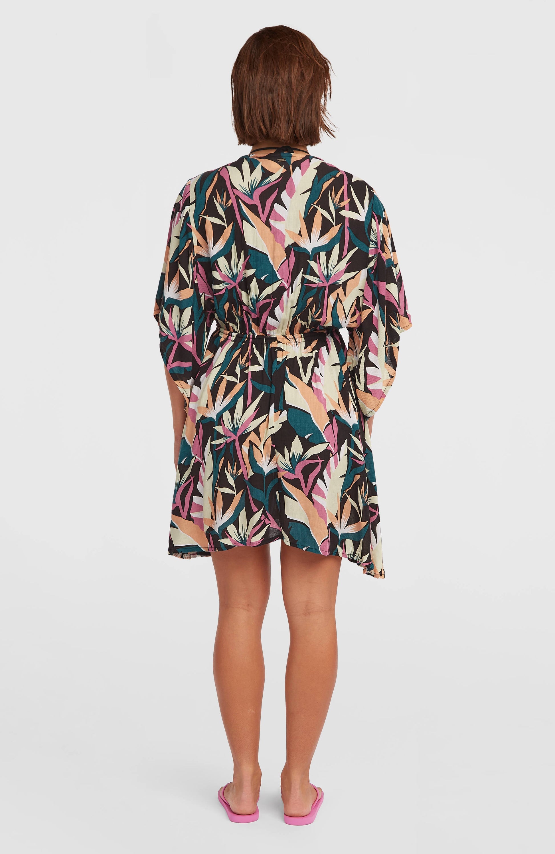 Essentials Tokeena Cover Up Dress Women Black Wmns Tropicana