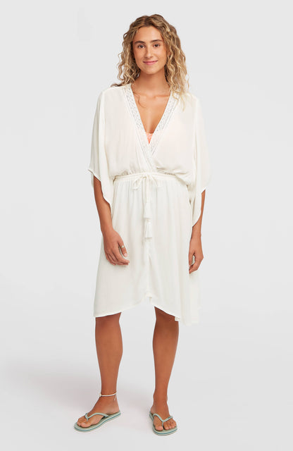 Essentials Tokeena Cover Up Dress Women Snow White