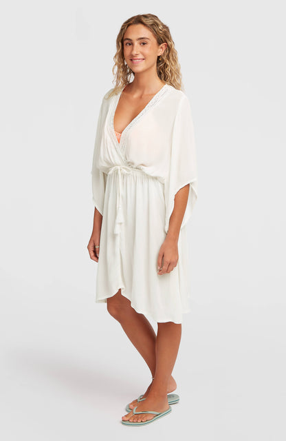 Essentials Tokeena Cover Up Dress Women Snow White