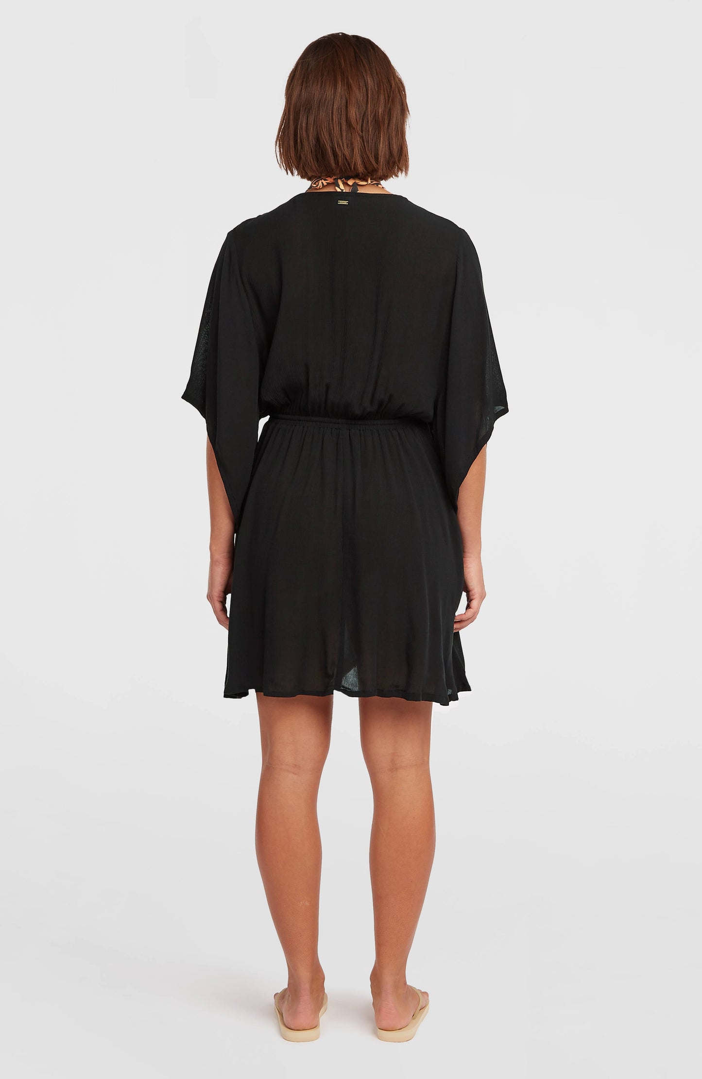 Essentials Tokeena Cover Up Dress Women Black Out