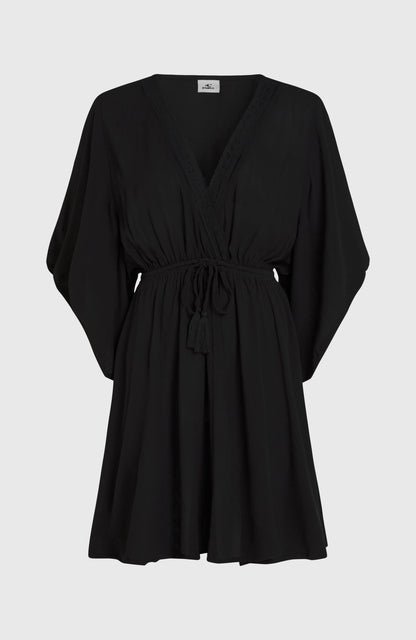 Essentials Tokeena Cover Up Dress Women Black Out