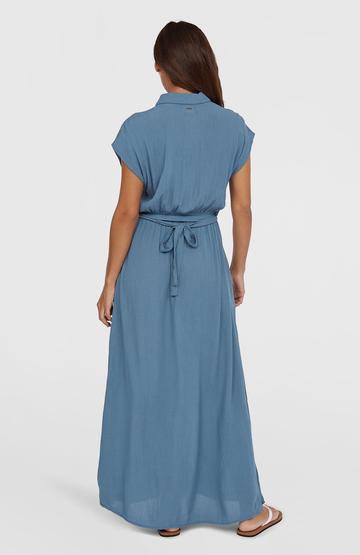 Lori Maxi Shirt Dress Women Copen Blue