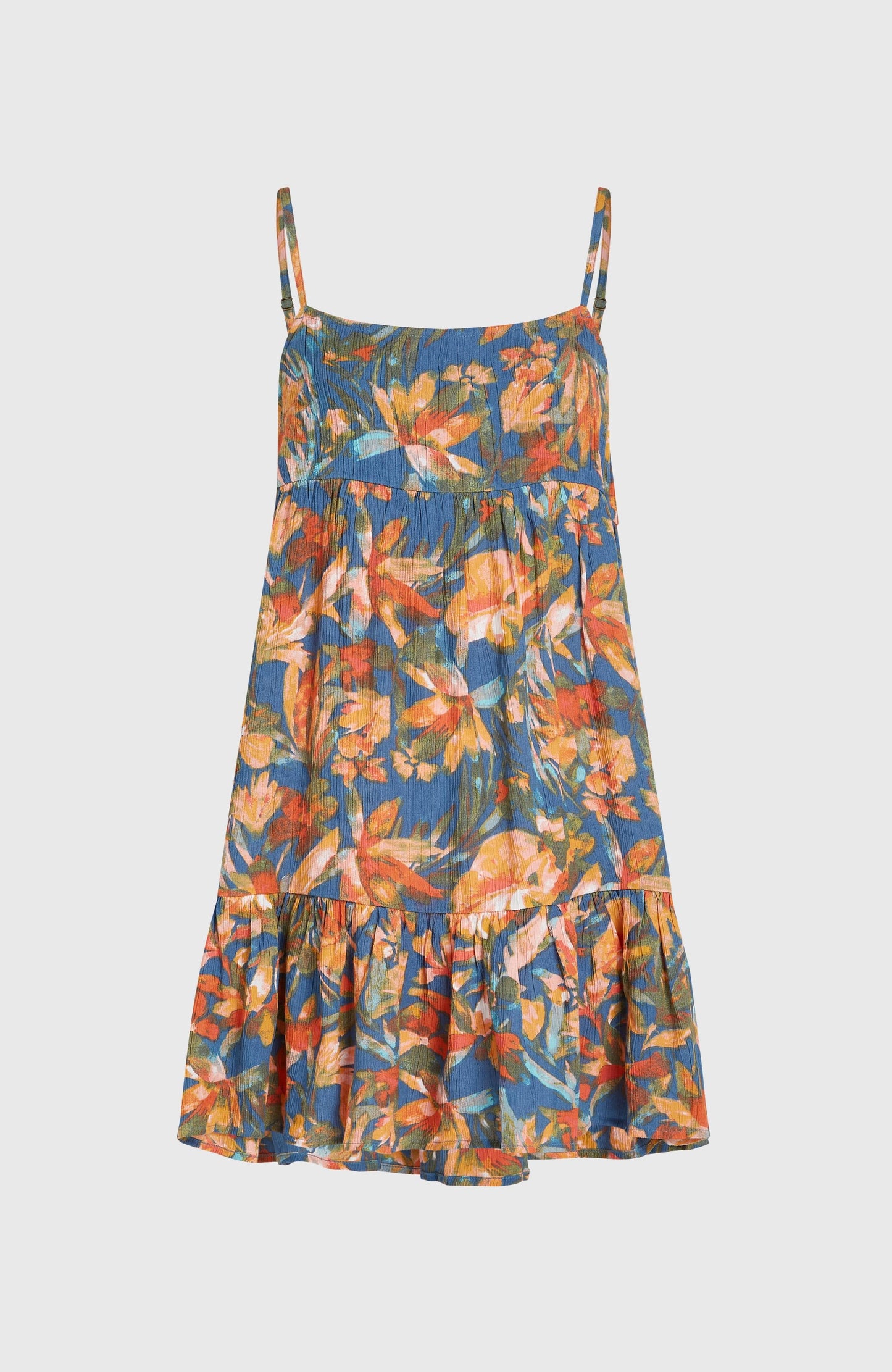 Rilee Short Dress Women Blue Painted Tropics