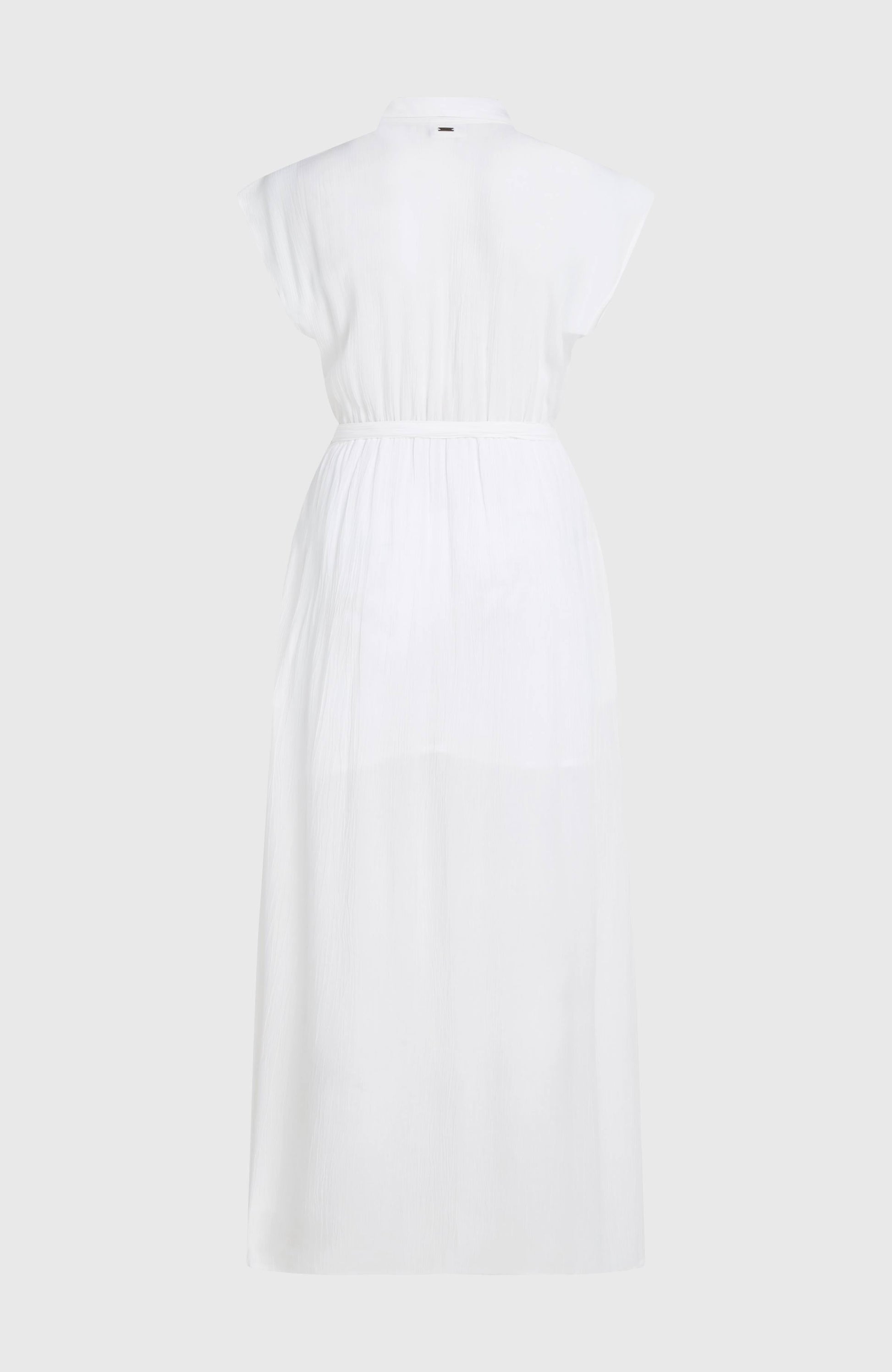 Lori Maxi Shirt Dress Women Snow White