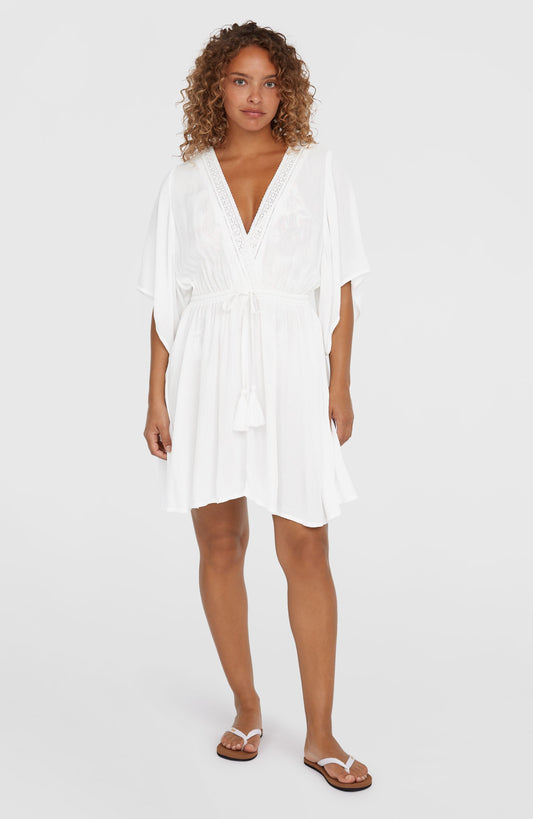 Essentials Cover Up Dress Women Snow White