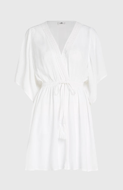 Essentials Cover Up Dress Women Snow White