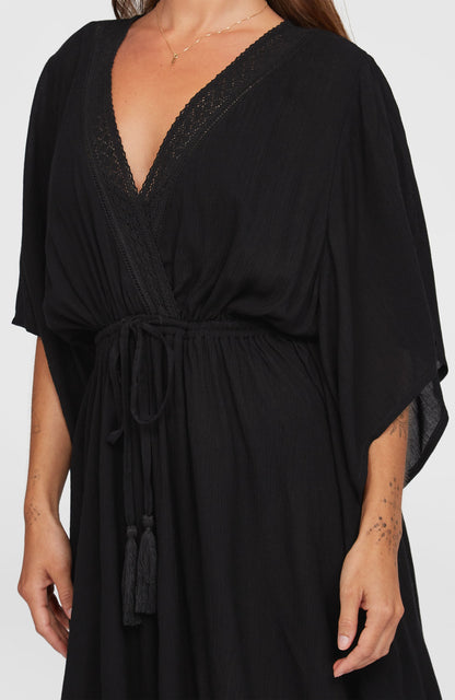 Essentials Cover Up Dress Women Black Out
