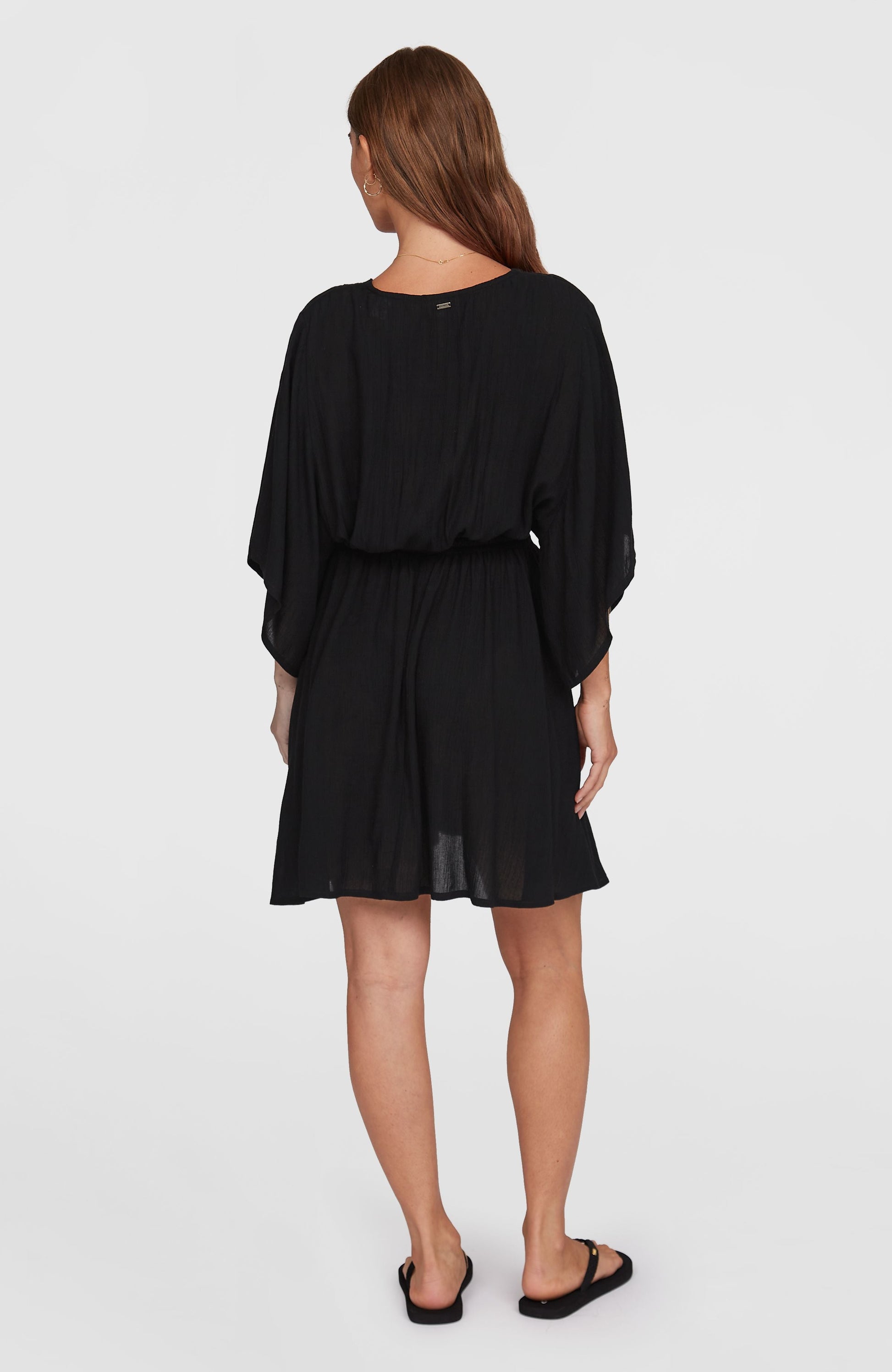 Essentials Cover Up Dress Women Black Out