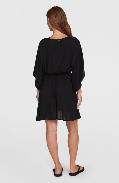 Essentials Cover Up Dress Women Black Out
