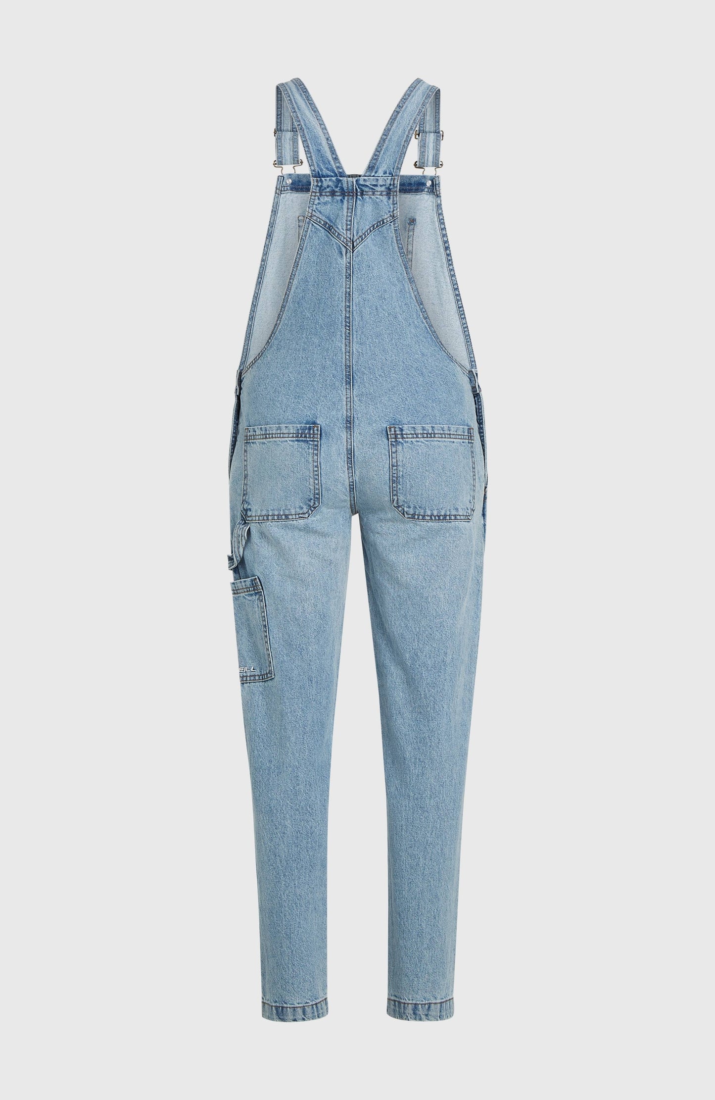 Essentials Twill Dungaree Women Denim Blue