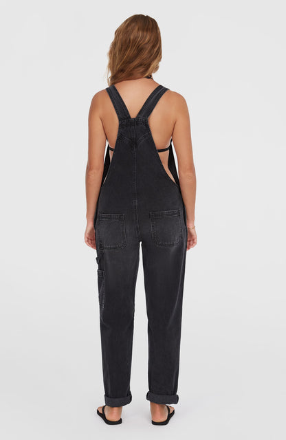 Essentials Twill Dungaree Women Black Out