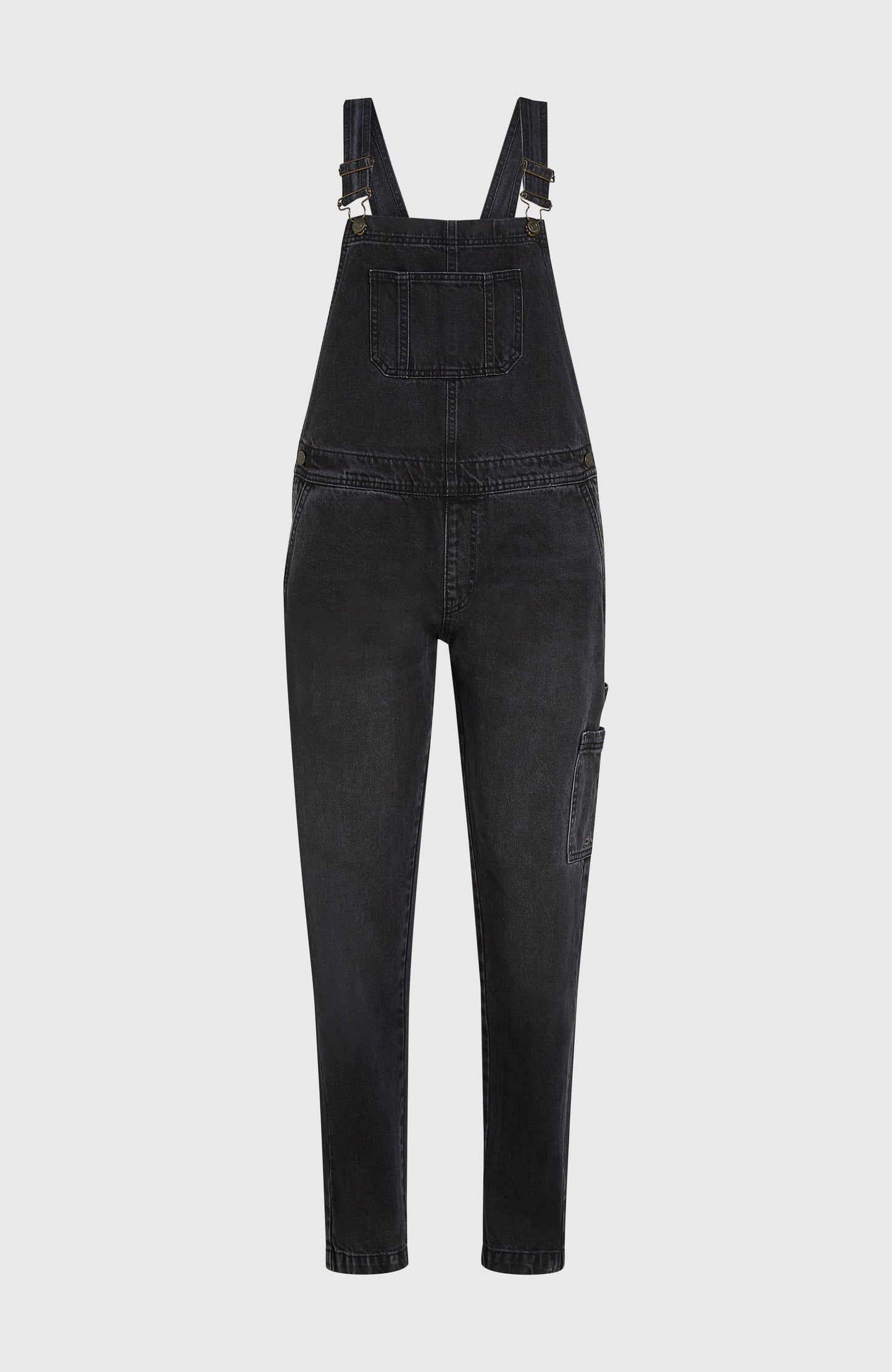 Essentials Twill Dungaree Women Black Out