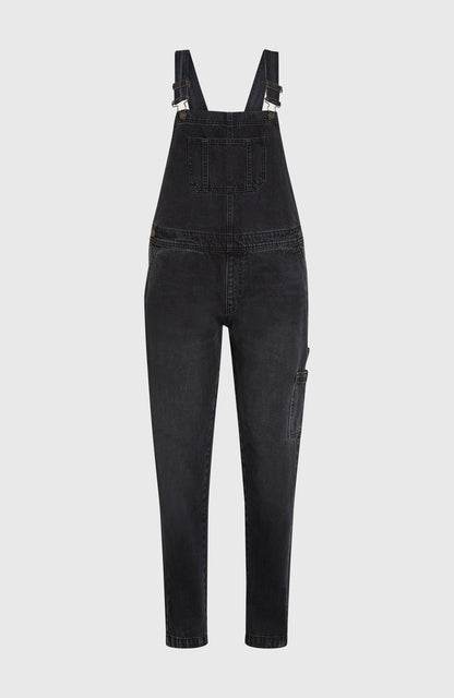 Essentials Twill Dungaree Women Black Out