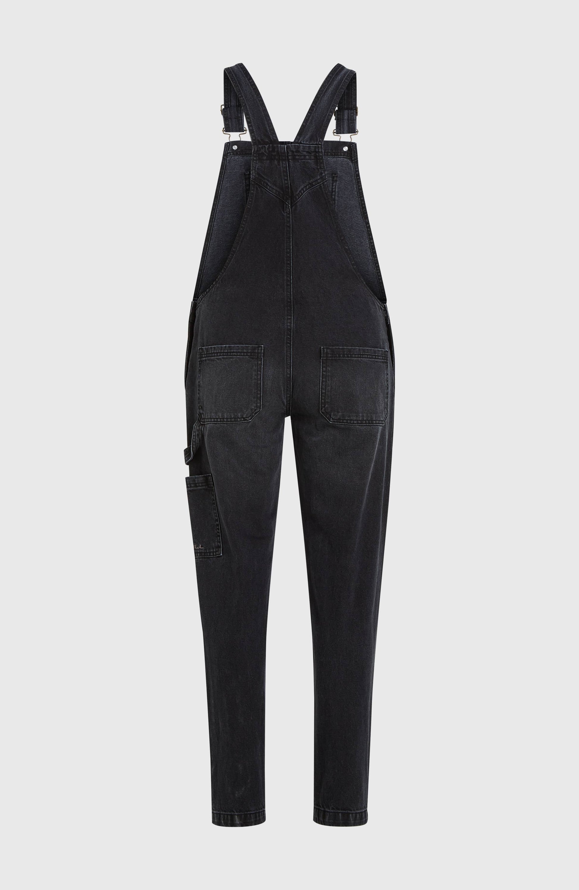 Essentials Twill Dungaree Women Black Out